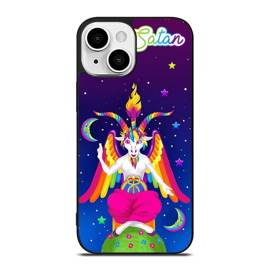 LISA FRANK RAINBOW BAPHOMET iPhone 13 Mini Case Cover