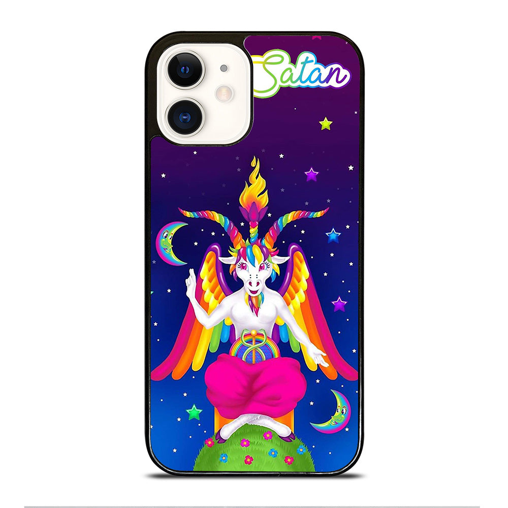 LISA FRANK RAINBOW BAPHOMET iPhone 12 Case Cover