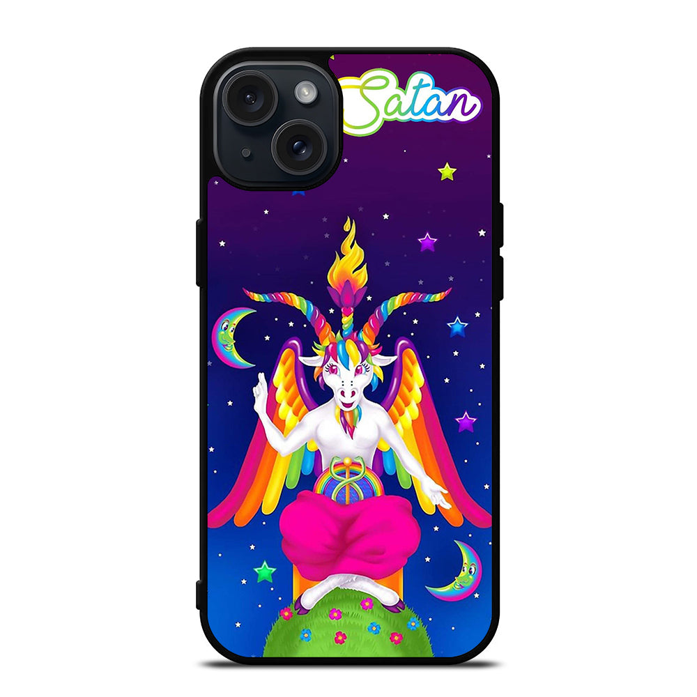 LISA FRANK RAINBOW BAPHOMET iPhone 15 Plus Case Cover