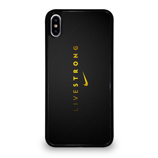 LIVESTRONG NIKE LOGO iPhone XS Max Case Cover