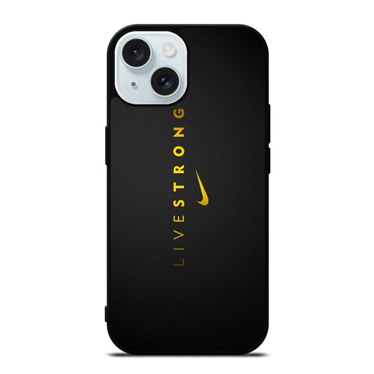 LIVESTRONG NIKE LOGO iPhone 15 Case Cover