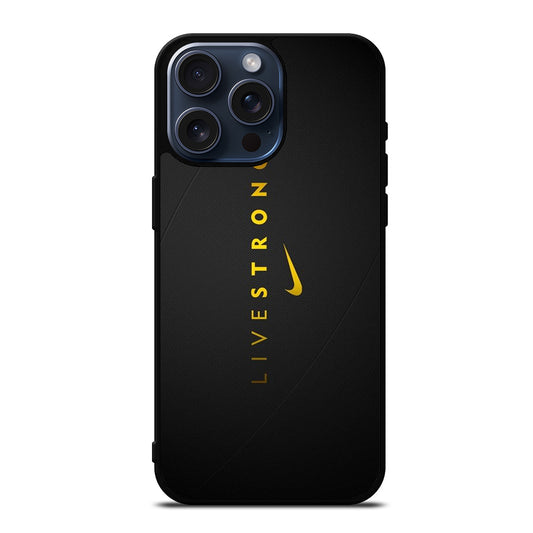LIVESTRONG NIKE LOGO iPhone 15 Pro Max Case Cover