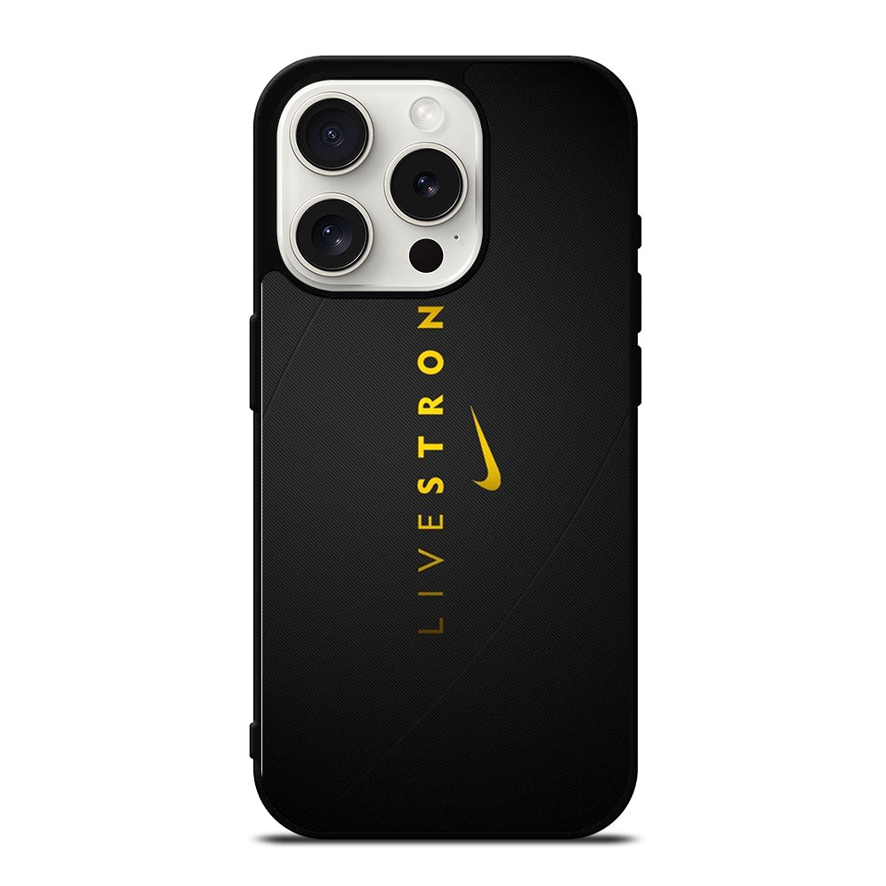 LIVESTRONG NIKE LOGO iPhone 15 Pro Case Cover
