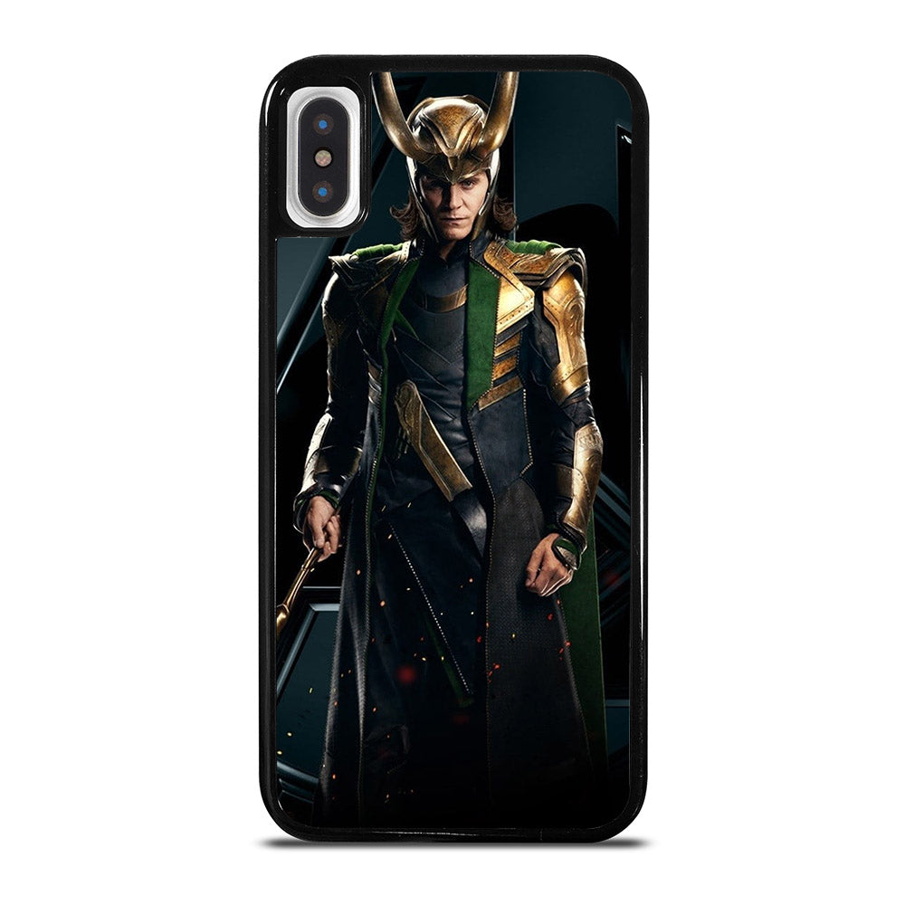 LOKI AVENGERS MARVEL SUPERHERO iPhone X / XS Case Cover