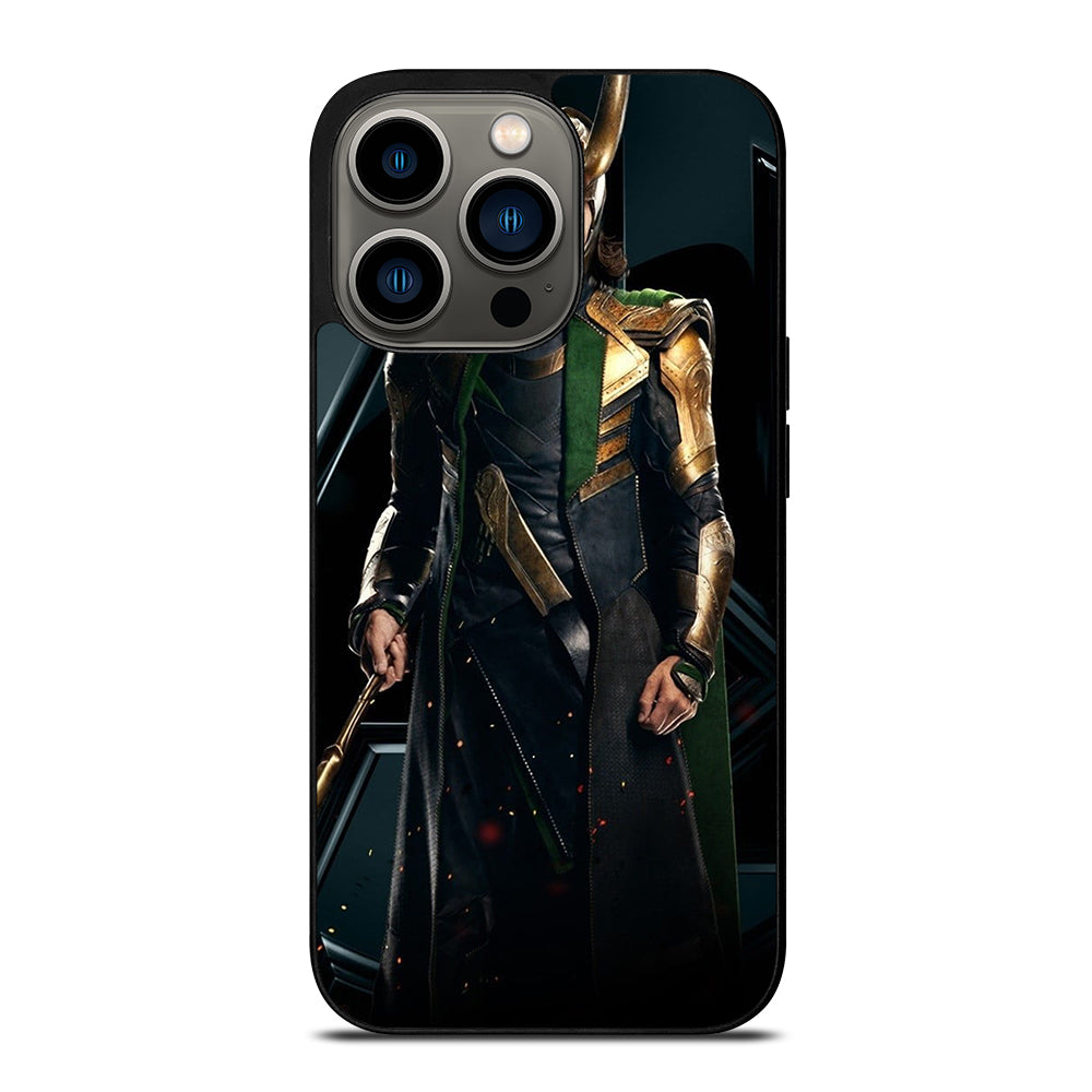 LOKI AVENGERS MARVEL SUPERHERO iPhone 13 Pro Case Cover