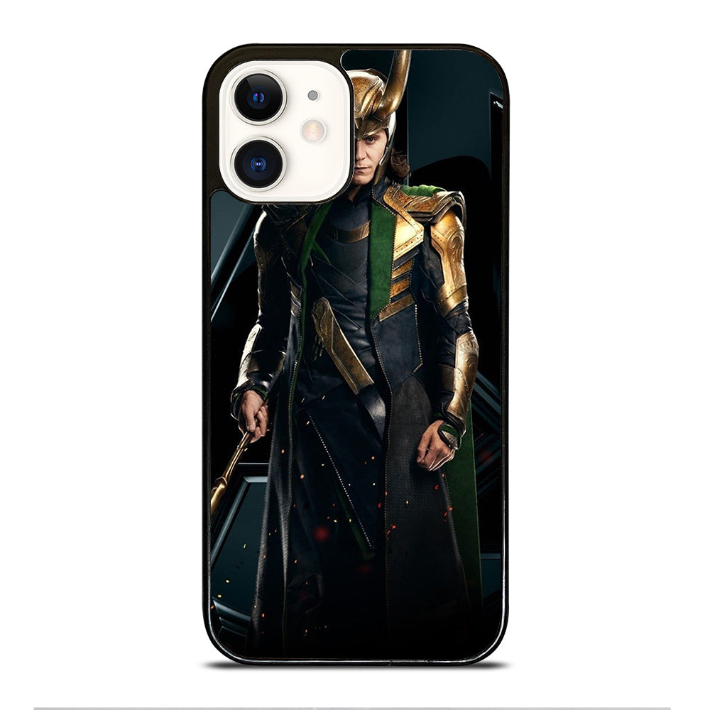 LOKI AVENGERS MARVEL SUPERHERO iPhone 12 Case Cover