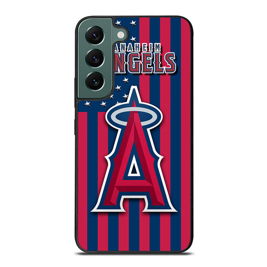 LOS ANGELES ANGELS MLB LOGO 3 Samsung Galaxy S22 Case Cover