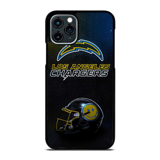 LOS ANGELES CHARGERS FOOTBALL HELMET iPhone 11 Pro Case Cover