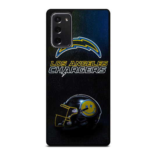 LOS ANGELES CHARGERS FOOTBALL HELMET Samsung Galaxy Note 20 Case Cover