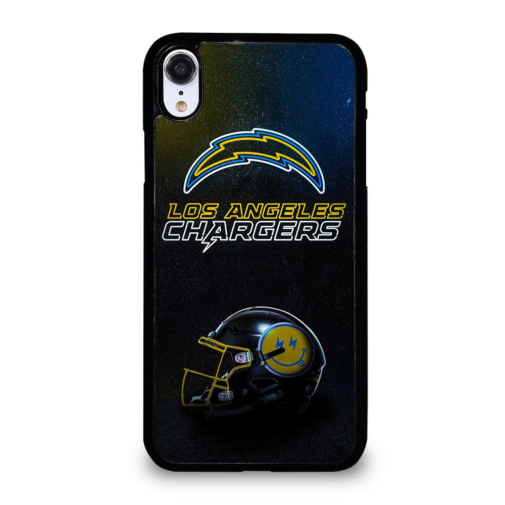 LOS ANGELES CHARGERS FOOTBALL HELMET iPhone XR Case Cover