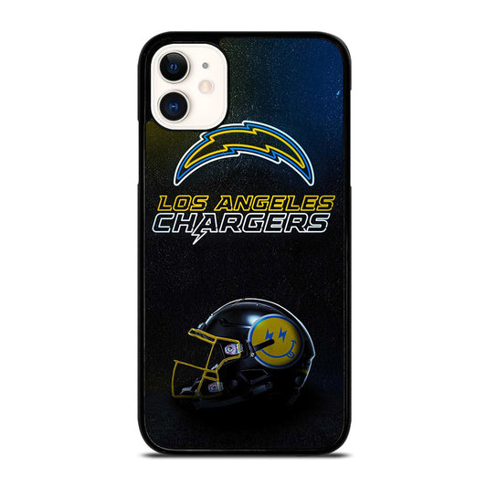 LOS ANGELES CHARGERS FOOTBALL HELMET iPhone 11 Case Cover