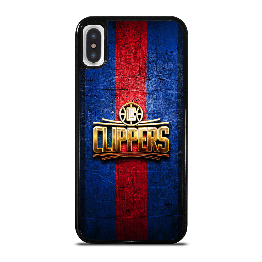 LOS ANGELES CLIPPERS GOLD LOGO iPhone X / XS Case Cover