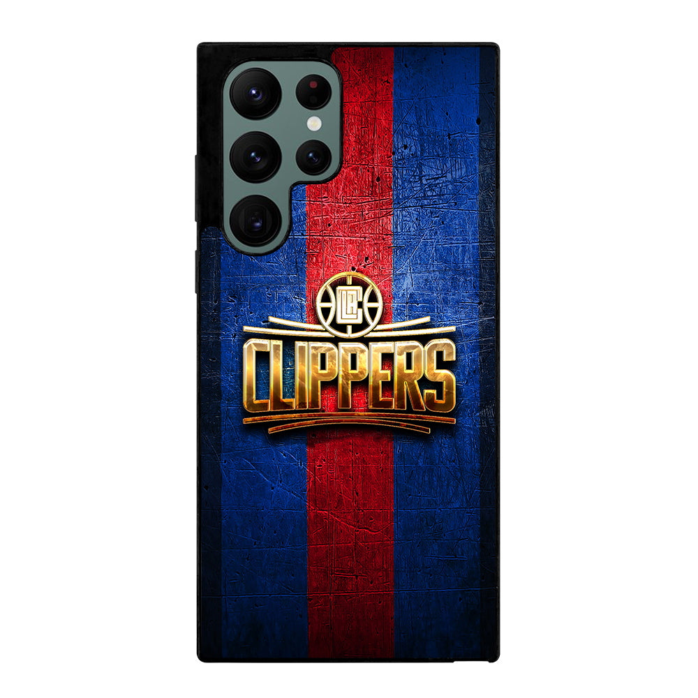 LOS ANGELES CLIPPERS GOLD LOGO Samsung Galaxy S22 Ultra Case Cover