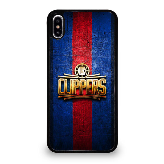 LOS ANGELES CLIPPERS GOLD LOGO iPhone XS Max Case Cover