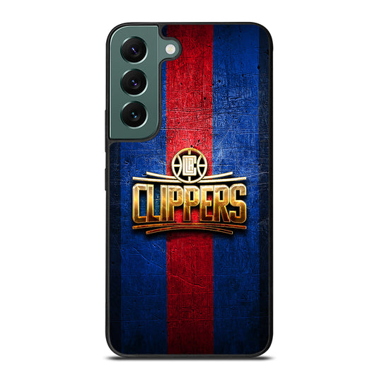 LOS ANGELES CLIPPERS GOLD LOGO Samsung Galaxy S22 Case Cover