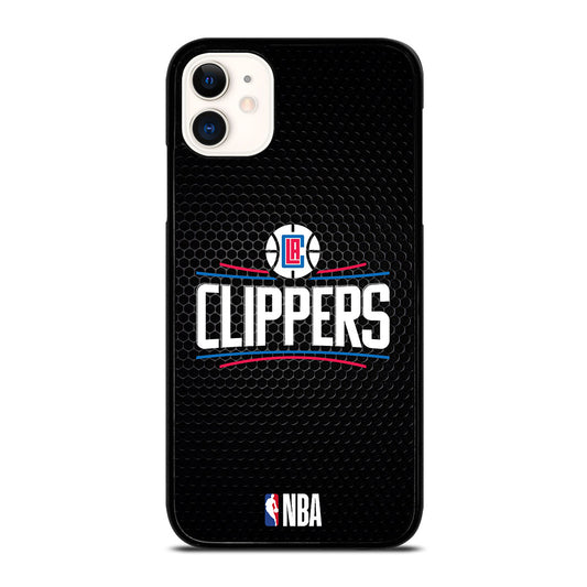 LOS ANGELES CLIPPERS METAL LOGO iPhone 11 Case Cover