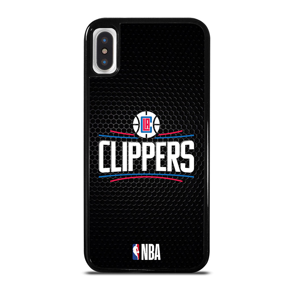 LOS ANGELES CLIPPERS METAL LOGO iPhone X / XS Case Cover