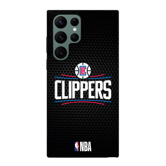 LOS ANGELES CLIPPERS METAL LOGO Samsung Galaxy S22 Ultra Case Cover