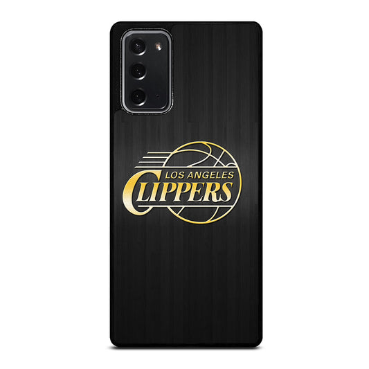 LOS ANGELES CLIPPERS WOODEN GOLD Samsung Galaxy Note 20 Case Cover