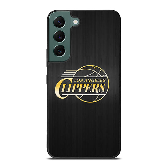 LOS ANGELES CLIPPERS WOODEN GOLD Samsung Galaxy S22 Case Cover