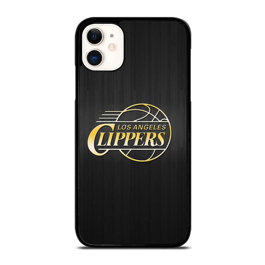 LOS ANGELES CLIPPERS WOODEN GOLD iPhone 11 Case Cover