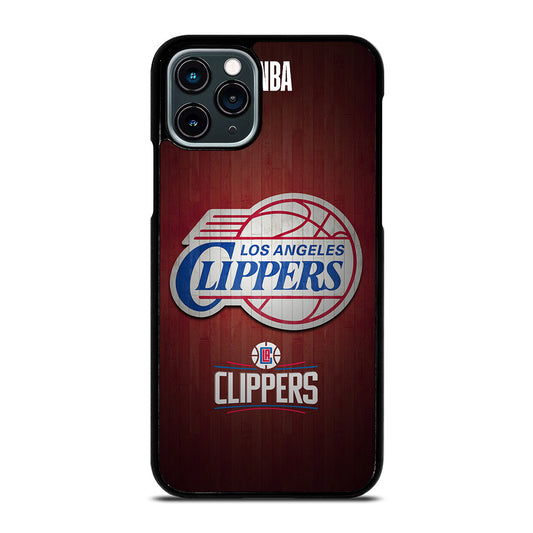 LOS ANGELES CLIPPERS WOODEN LOGO iPhone 11 Pro Case Cover