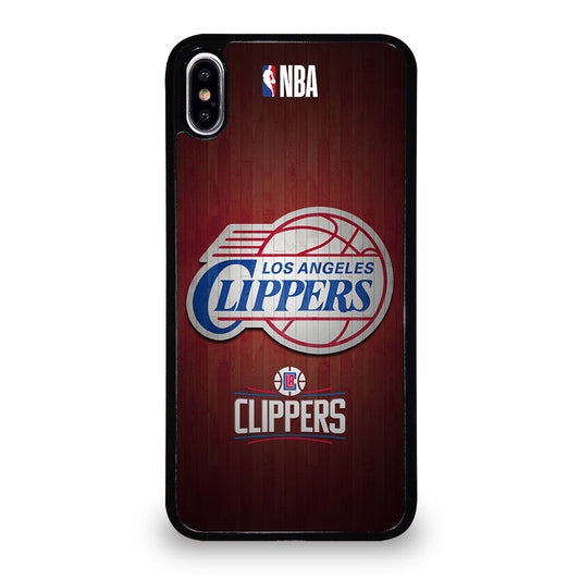 LOS ANGELES CLIPPERS WOODEN LOGO iPhone XS Max Case Cover