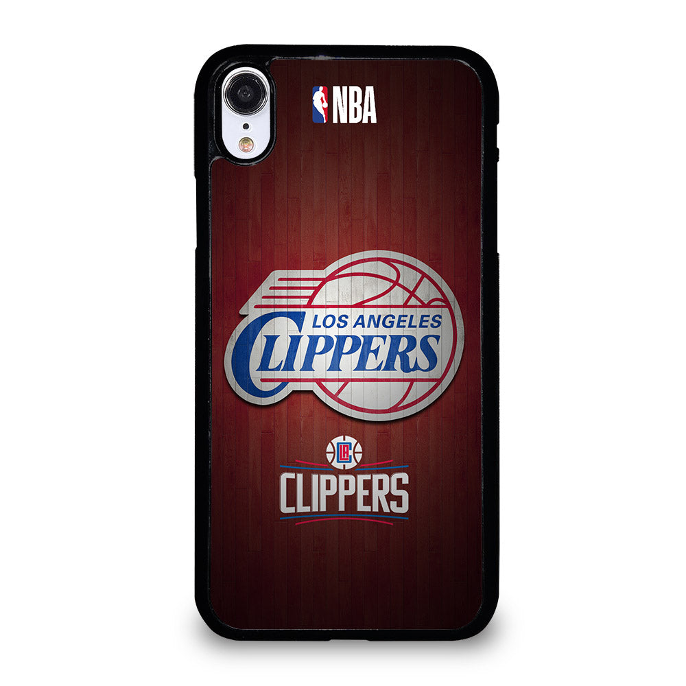 LOS ANGELES CLIPPERS WOODEN LOGO iPhone XR Case Cover