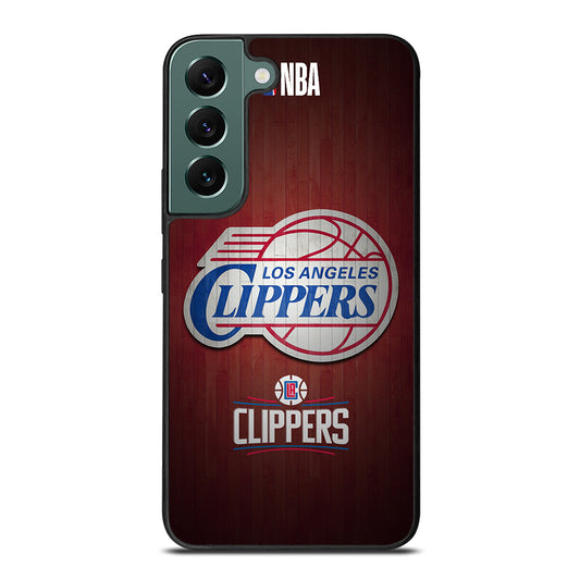 LOS ANGELES CLIPPERS WOODEN LOGO Samsung Galaxy S22 Case Cover