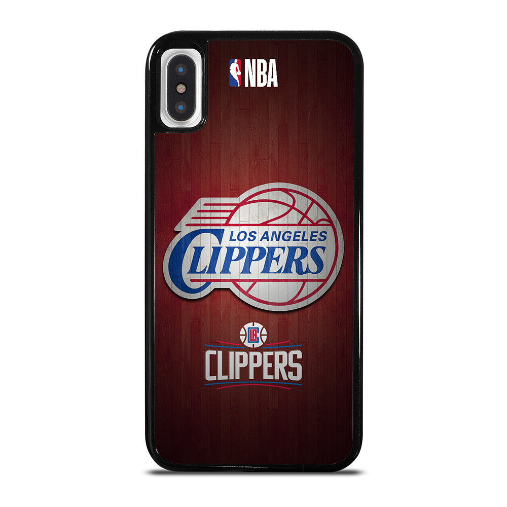 LOS ANGELES CLIPPERS WOODEN LOGO iPhone X / XS Case Cover