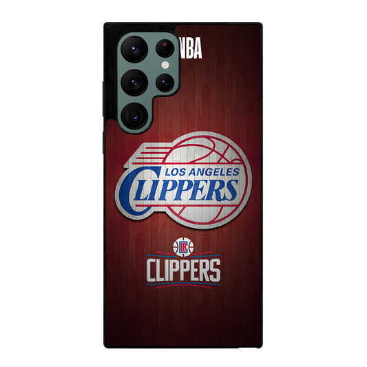 LOS ANGELES CLIPPERS WOODEN LOGO Samsung Galaxy S22 Ultra Case Cover