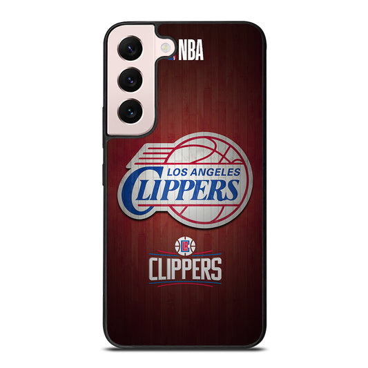 LOS ANGELES CLIPPERS WOODEN LOGO Samsung Galaxy S22 Plus Case Cover