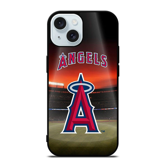 LOS ANGELES ANGELS MLB LOGO 1 iPhone 15 Case Cover