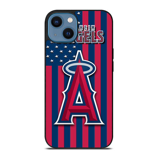 LOS ANGELES ANGELS MLB LOGO 3 iPhone 14 Case Cover