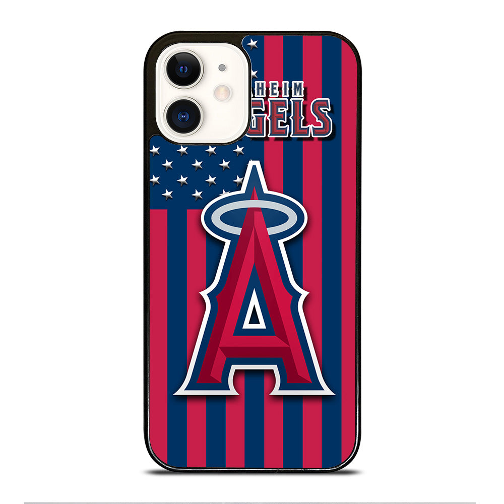 LOS ANGELES ANGELS MLB LOGO 3 iPhone 12 Case Cover