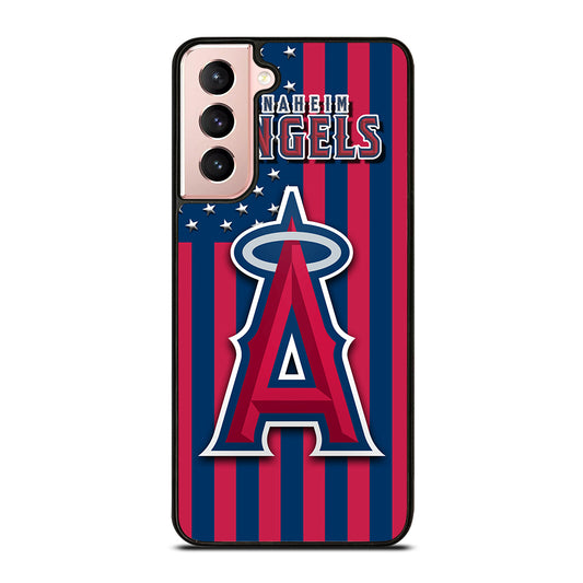 LOS ANGELES ANGELS MLB LOGO 3 Samsung Galaxy S21 Case Cover