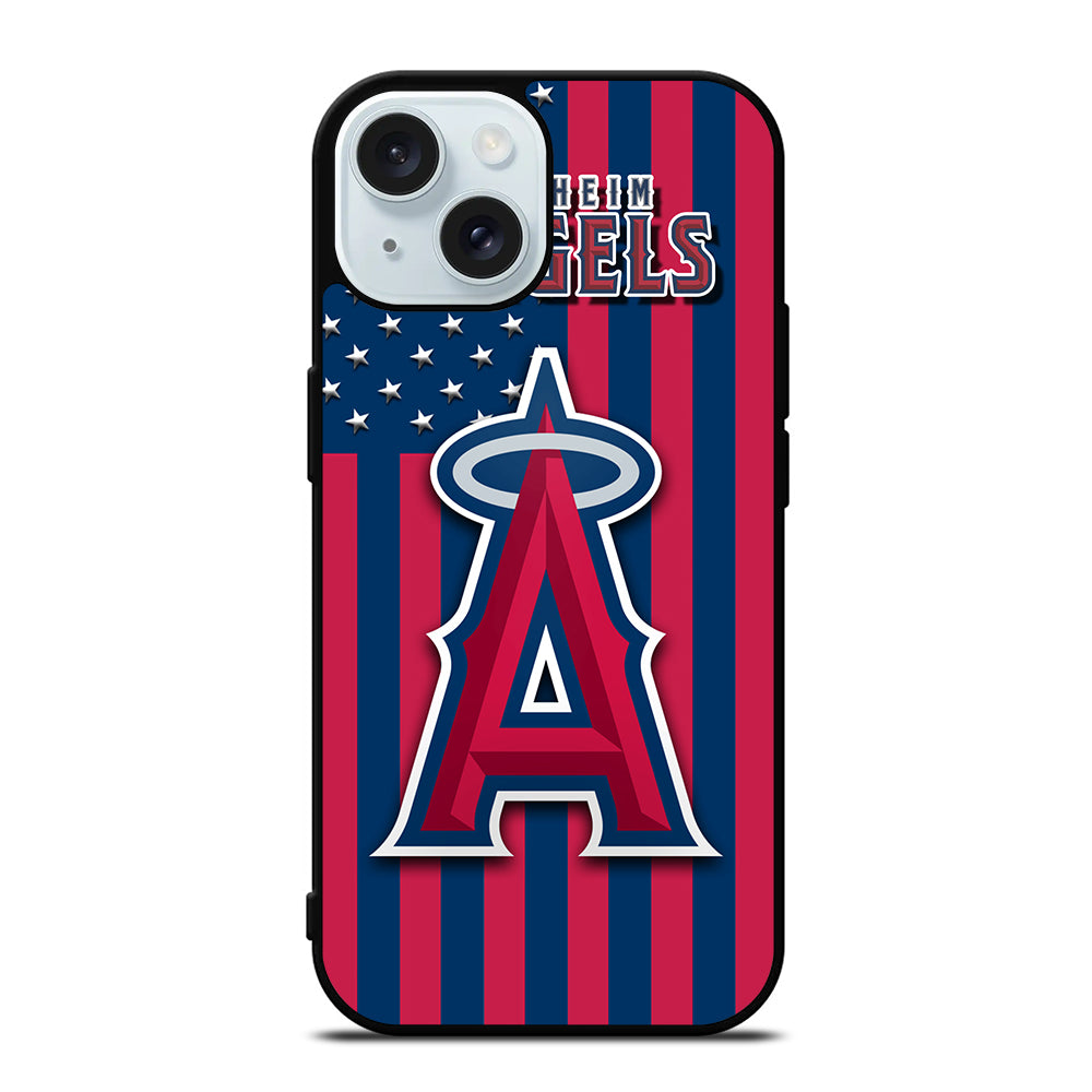 LOS ANGELES ANGELS MLB LOGO 3 iPhone 15 Case Cover
