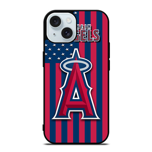 LOS ANGELES ANGELS MLB LOGO 3 iPhone 15 Case Cover