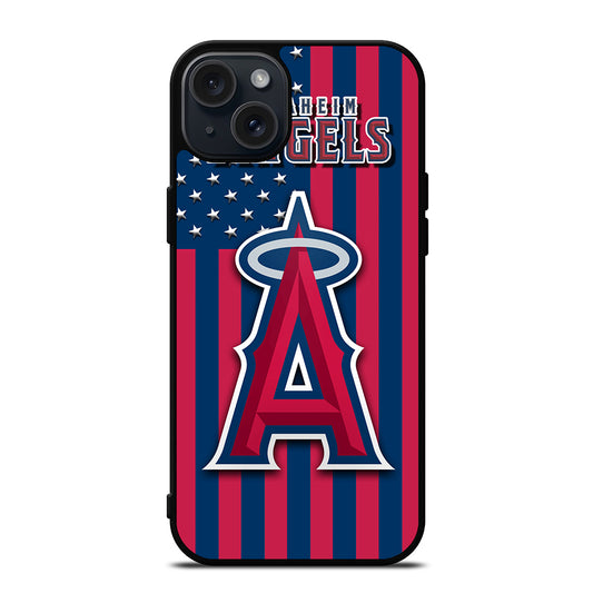 LOS ANGELES ANGELS MLB LOGO 3 iPhone 15 Plus Case Cover
