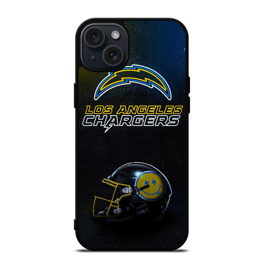 LOS ANGELES CHARGERS FOOTBALL HELMET iPhone 15 Plus Case Cover
