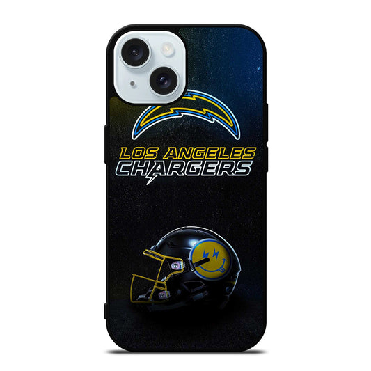 LOS ANGELES CHARGERS FOOTBALL HELMET iPhone 15 Case Cover