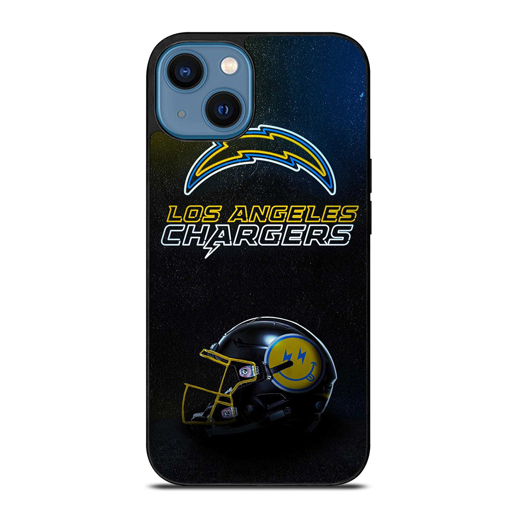LOS ANGELES CHARGERS FOOTBALL HELMET iPhone 14 Case Cover