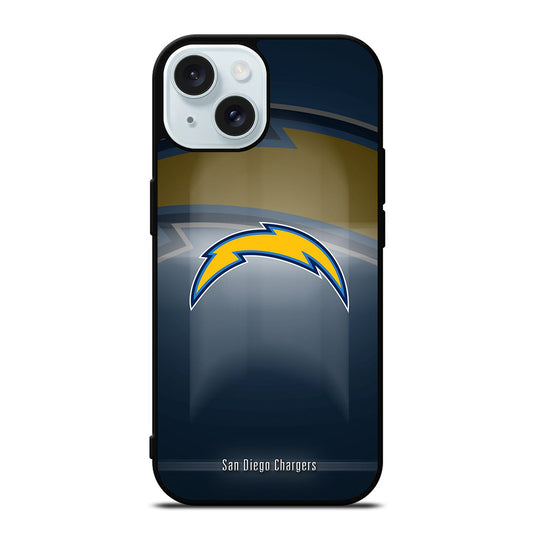 LOS ANGELES CHARGERS NFL ICON iPhone 15 Case Cover