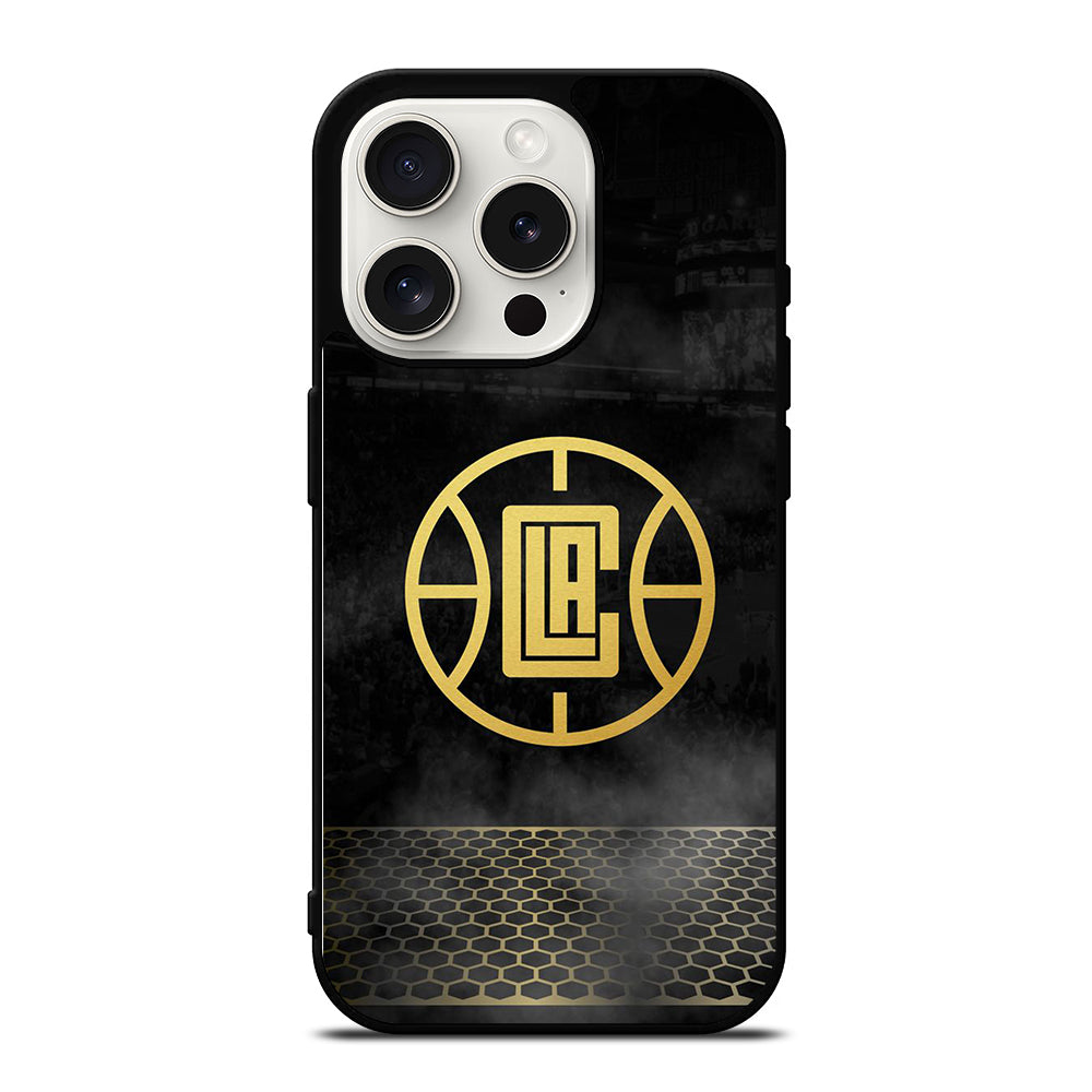 LOS ANGELES CLIPPERS GOLD iPhone 15 Pro Case Cover