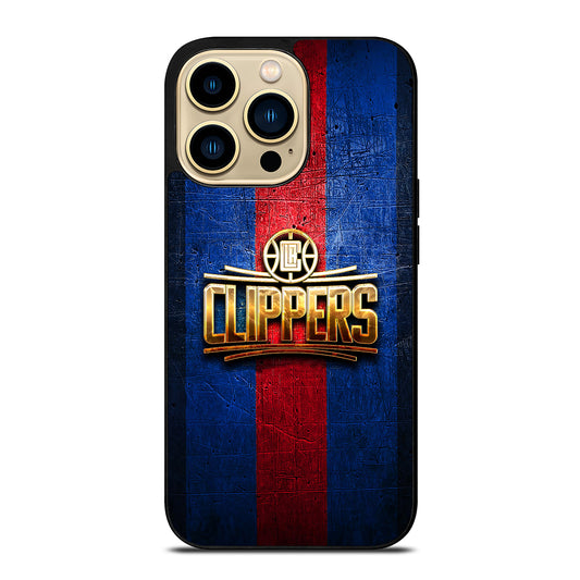 LOS ANGELES CLIPPERS GOLD LOGO iPhone 14 Pro Max Case Cover
