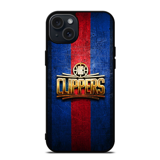LOS ANGELES CLIPPERS GOLD LOGO iPhone 15 Plus Case Cover