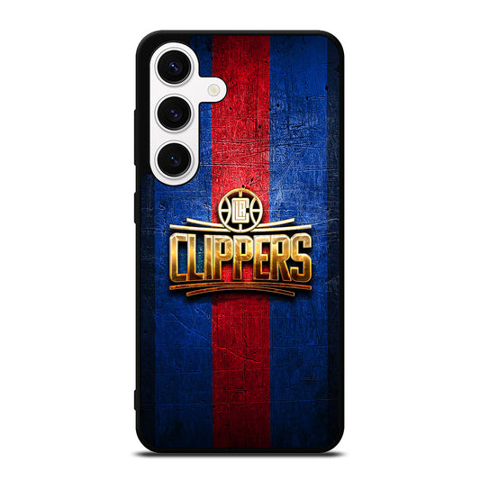 LOS ANGELES CLIPPERS GOLD LOGO Samsung Galaxy S24 Case Cover
