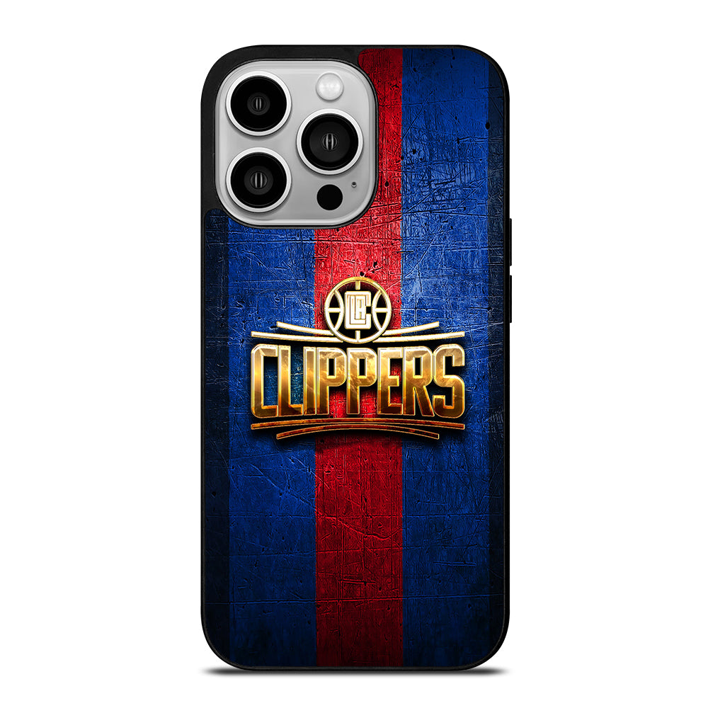 LOS ANGELES CLIPPERS GOLD LOGO iPhone 14 Pro Case Cover