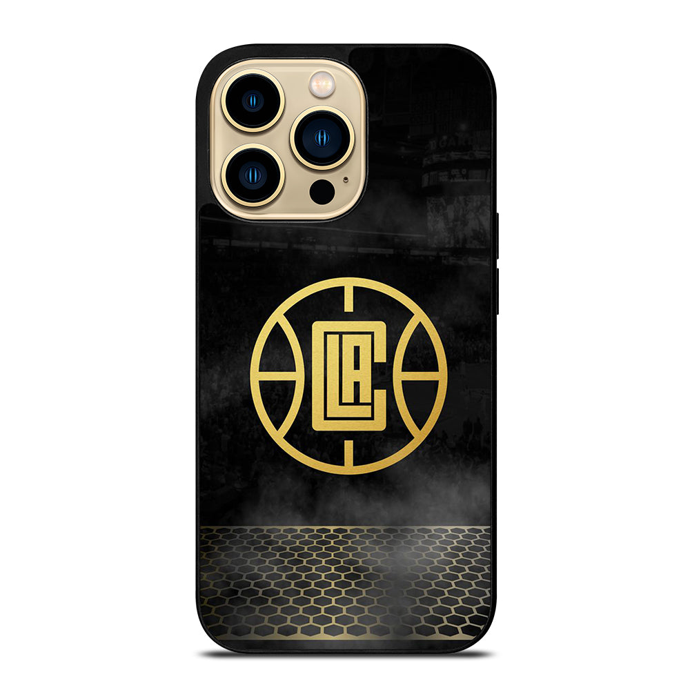 LOS ANGELES CLIPPERS GOLD iPhone 14 Pro Max Case Cover