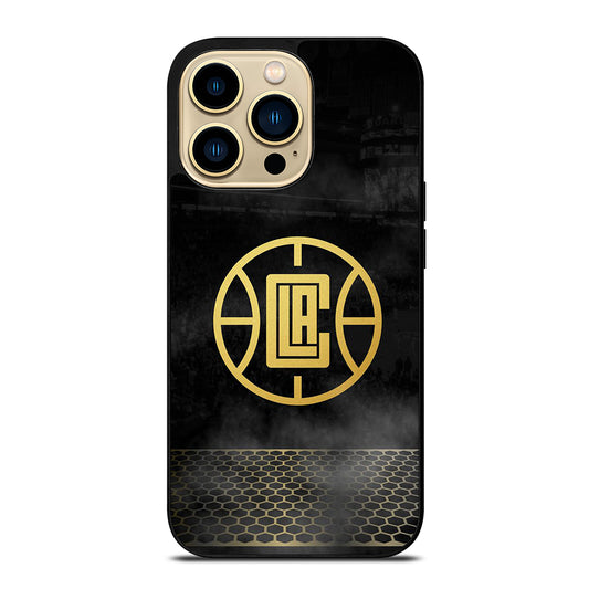LOS ANGELES CLIPPERS GOLD iPhone 14 Pro Max Case Cover